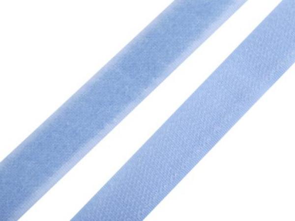 Klettband Breite 20mm Hellblau